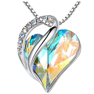 
            
                Load image into Gallery viewer, April Birthstone Necklace - Diamond style (Clear with hints of yellow)
            
        